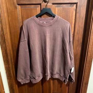 Free People All Star Solid Pullover Size M